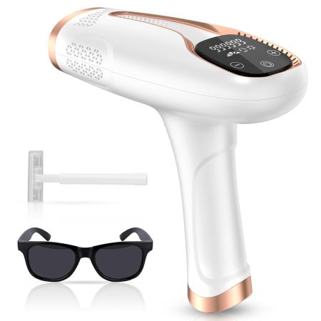 Hair Removal Device Laser Hair Removal for Women and Men IPL Hair Removal At-Home 999,999 Flashes Painless Hair Remover on Armpits Back Legs Arms Face Bikini Line-1